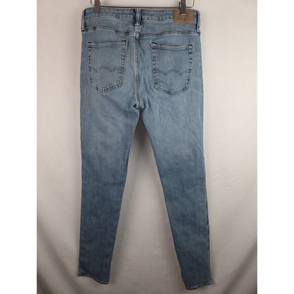 American Eagle Men's Jeans Size 32 x 32 Blue Slim Airflex Denim Jean Pants - Picture 7 of 11